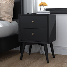 Load image into Gallery viewer, Alpine Furniture Flynn Nightstand, Black
