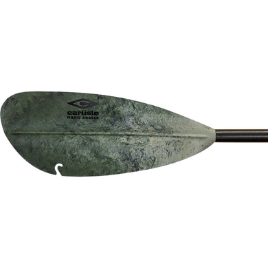 Carlisle Magic Angler Kayak Paddle with Polypropylene Blades and Wrapped Fiberglass Shaft, 230cm - Camo