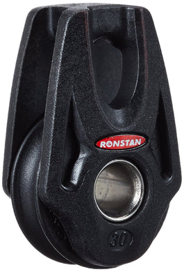 Ronstan Series 30 Ball Bearing Orbit Block - Single - Becket - Lashing head