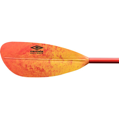 Carlisle Magic Mystic Kayak Paddle with Polypropylene Blades and Aluminum Shaft, 230cm - Sunrise