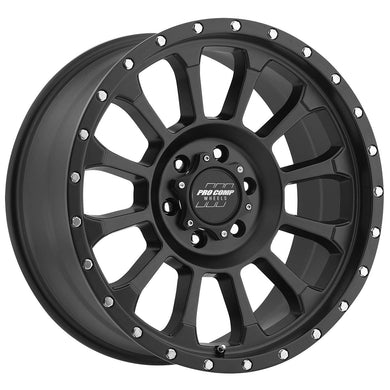 Pro Comp Alloys Series 34 Rockwell Wheel with Satin Black Finish (17x8.5