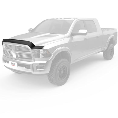 EGR 302855 Superguard Hood Guard Bug Shield, Matte Black Finish, Compatible with Select 10-19 Ram 2500 and 11-19 Ram 3500 Models