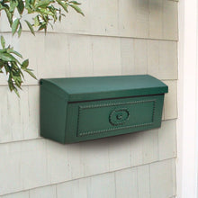 Load image into Gallery viewer, Salsbury Industries 4560GRN Townhouse Surface Mounted Mailbox, Green
