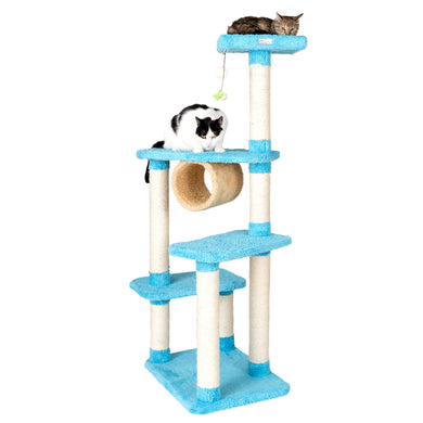 Armarkat Premium Cat Tree Model X6105, Sky Blue