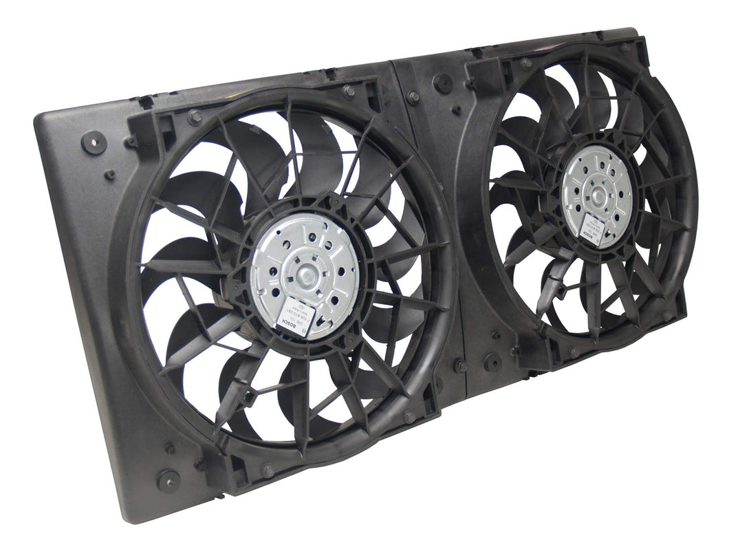 Derale 16928 High Output Dual Radiator Fan,Black