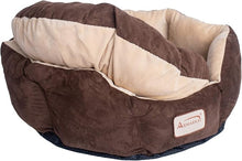 Load image into Gallery viewer, Armarkat C01HKF/MH Cozy Pet Bed 20-Inch Diameter, Mocha Beige
