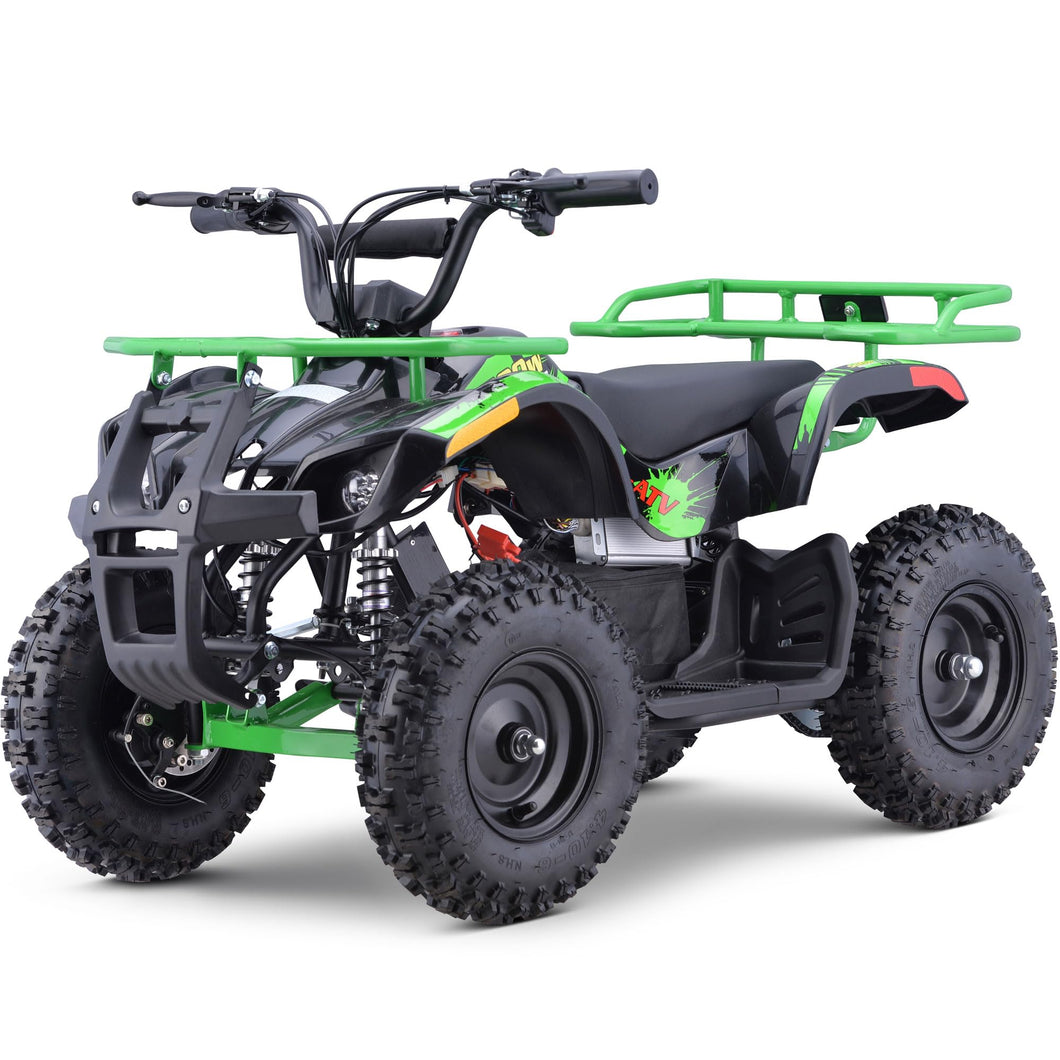 MotoTec 36v 500w Sonora Kids ATV Green, Large