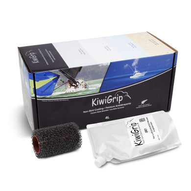 KiwiGrip KG-4GP-R Non-skid coating, Grey, 4 Liters