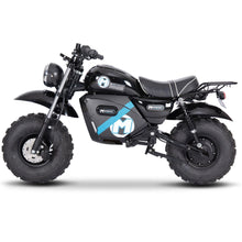 Load image into Gallery viewer, MotoTec 60v 1500w Electric Powered Mini Bike Lithium Black
