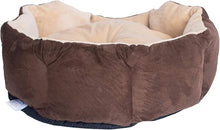 Load image into Gallery viewer, Armarkat C01HKF/MH Cozy Pet Bed 20-Inch Diameter, Mocha Beige
