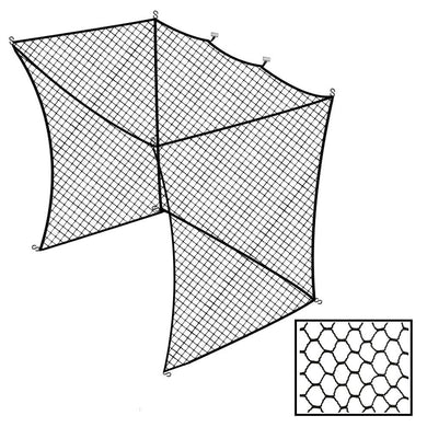 Cimarron Sports Outdoor Practice 10x14x12 Golf Net Insert with Archery Back