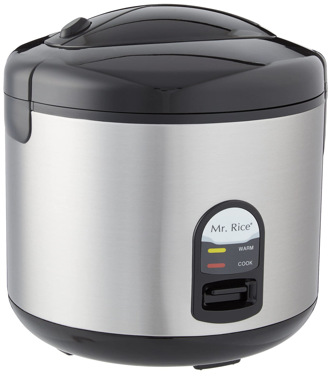 10 Cups Rice Cooker with Stainless Body