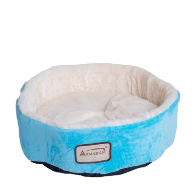 Armarkat Pet Bed, 14-Inch Diameter C12HTL/MB, Ivory