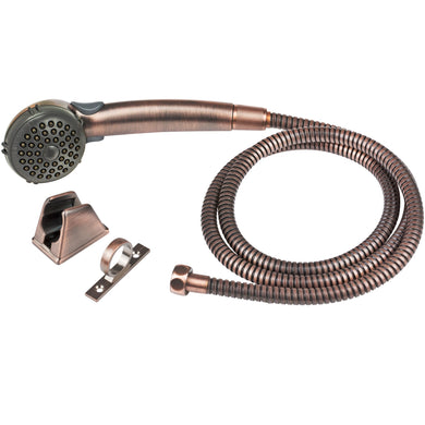 Dura Faucet DF-SA400K-ORB RV Hand Held Shower Head - Stainless Steel Hose Kit (Oil Rubbed Bronze)