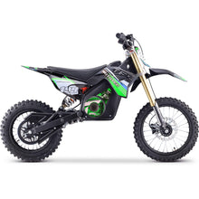 Load image into Gallery viewer, MotoTec 48v Pro Electric Dirt Bike 1600w Lithium Green
