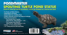 Load image into Gallery viewer, Danner Manufacturing, Inc., Pondmaster Spouting Turtle Pond Statue, 03775
