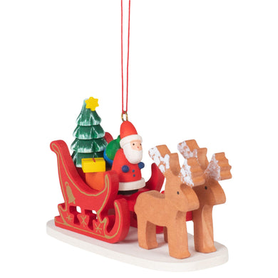 Alexander Taron 10-0636 Christian Ulbricht Ornament-Santa Claus Sled-4