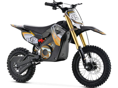 MotoTec 36v Pro Electric Dirt Bike 1000w Lithium Orange