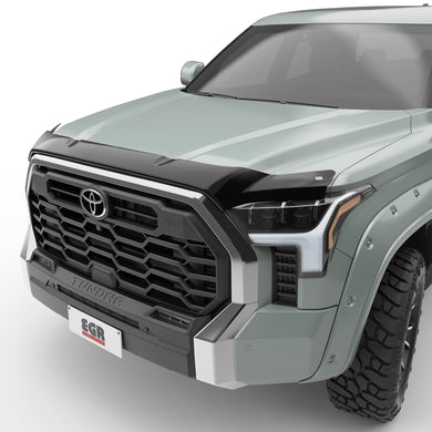 EGR 305401 SuperGuard Hood Guard Bug Deflector, Dark Smoke Finish, Compatible for Select Toyota Tundra Models