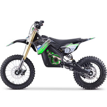 Load image into Gallery viewer, MotoTec 48v Pro Electric Dirt Bike 1600w Lithium Green
