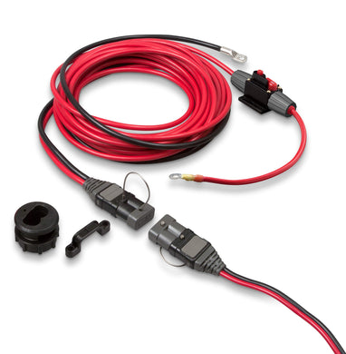 Trac Outdoors Vehicle Wiring Kit - Wire Your Vehicle for High-Current 12V Power - For Trailer Winch, Portable Winch and Other 12V Device Use (69140)