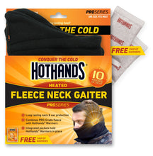 Load image into Gallery viewer, Hothands Gaitor NECKGAITBLK Fleece Neck Guard, Black
