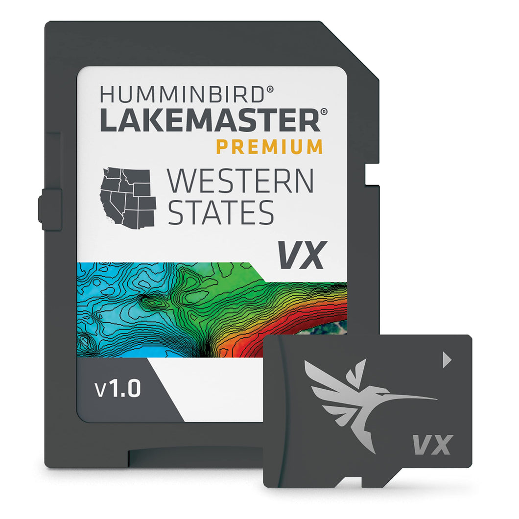 Humminbird 602009-1 LakeMaster Premium - Western States V1