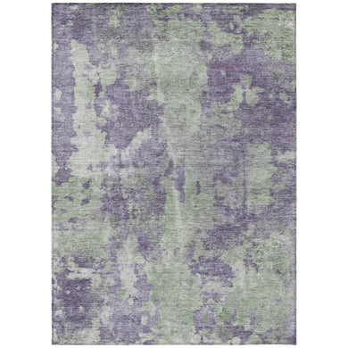 Addison Rugs Chantille ACN173 Purple 5' x 7'6 Indoor Outdoor Area Rug, Stain Resistant, Machine Washable, Non Shedding, Bedroom, Living Room, Dining Room, Kitchen Rug