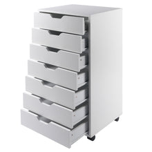 Load image into Gallery viewer, Halifax 7-Drawer Cabinet, White
