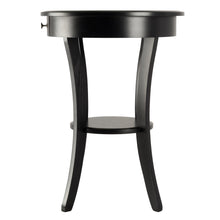 Load image into Gallery viewer, Sasha Round Accent Table, Black
