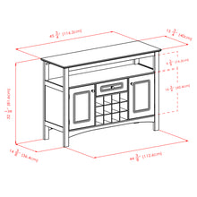 Load image into Gallery viewer, Jasper Buffet Cabinet, Black
