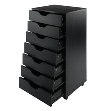 Load image into Gallery viewer, Halifax 7-Drawer Cabinet, Black
