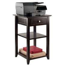 Load image into Gallery viewer, Burke Home Office Printer Stand, Coffee
