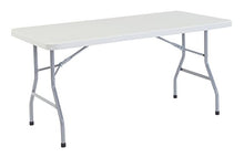 Load image into Gallery viewer, NPS 30&quot; x 60&quot; Heavy Duty Folding Table, Speckled Gray, 1,000 lb Capacity
