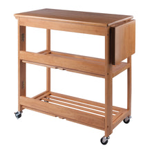 Load image into Gallery viewer, Radley Kitchen Cart, Foldable, Light Oak
