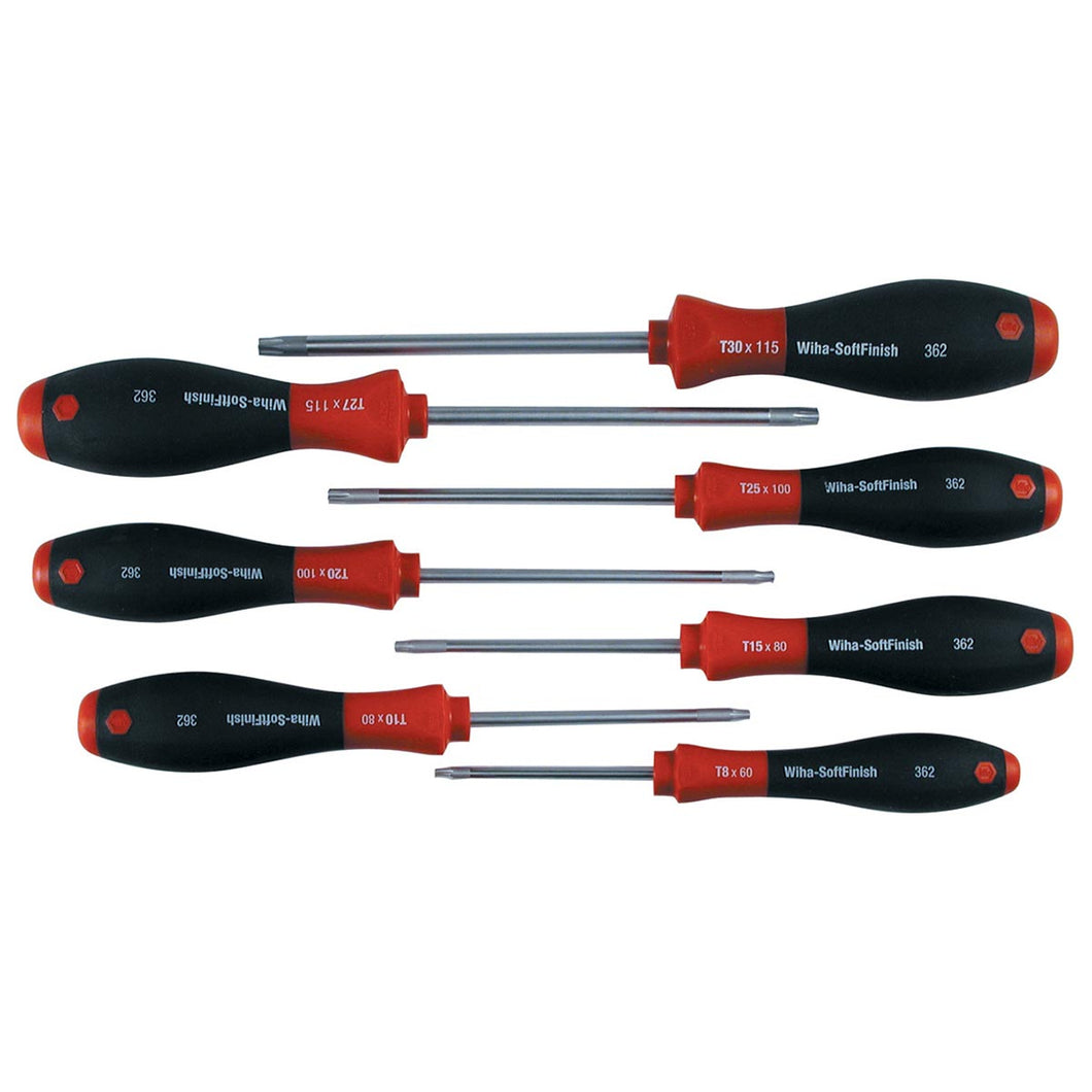 Wiha SoftFinish 'Security Torx' Screwdrivers - 7 Piece Set