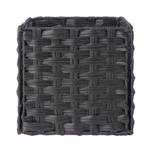 Load image into Gallery viewer, Melanie 2-Pc Foldable Woven Fiber Basket Set, Chocolate
