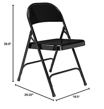 Load image into Gallery viewer, NPS 50 Series Choice All-Steel Folding Chair (Black)
