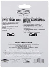 Load image into Gallery viewer, RoadPro RP-255 10&#39; Universal ThermoElectric 12V Power Cord,Black
