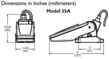 Load image into Gallery viewer, Rule 35A Rule-A-Matic Bilge Pump Float Switch, Mercury Free,White
