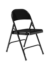 Load image into Gallery viewer, NPS 50 Series Choice All-Steel Folding Chair (Black)
