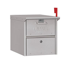 Load image into Gallery viewer, Salsbury Industries - 4325SLV Roadside Mailbox, Silver, 12.5 in. W x 13.625 in. H x 18.25 in. D
