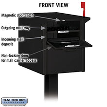 Load image into Gallery viewer, Salsbury Industries 4350BLK Mail Chest, Black
