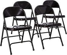 Load image into Gallery viewer, NPS 50 Series Choice All-Steel Folding Chair (Black)
