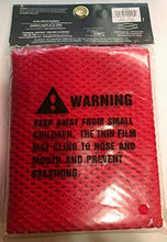 Load image into Gallery viewer, RoadPro 2424G Red 24&quot; x 24&quot; Mesh Warning Flag with Grommets
