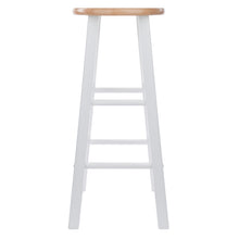 Load image into Gallery viewer, Element 2-Pc Bar Stool Set, Natural and White
