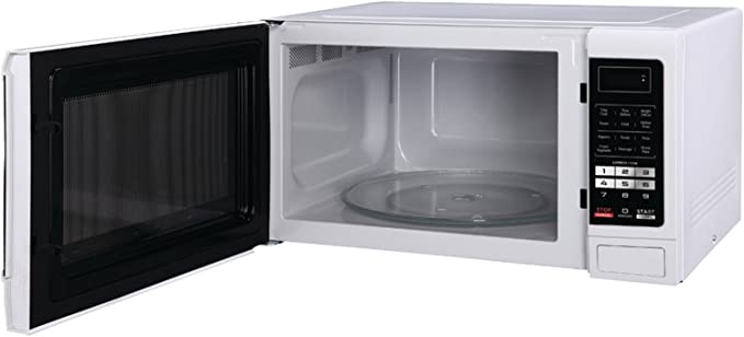 Magic Chef MCM1611W 1100W Oven, 1.6 cu. ft, White Microwave