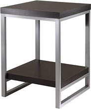 Load image into Gallery viewer, Winsome Wood Jared End Table, Espresso Finish
