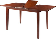 Load image into Gallery viewer, Winsome 94457 Darren Dining Table with Extension Top Walnut.
