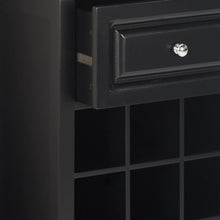 Load image into Gallery viewer, Winsome Burgundy Wine Storage, Black
